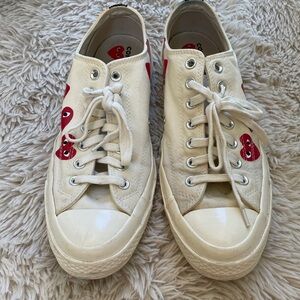 Barely worn Converse Comme De Garcons